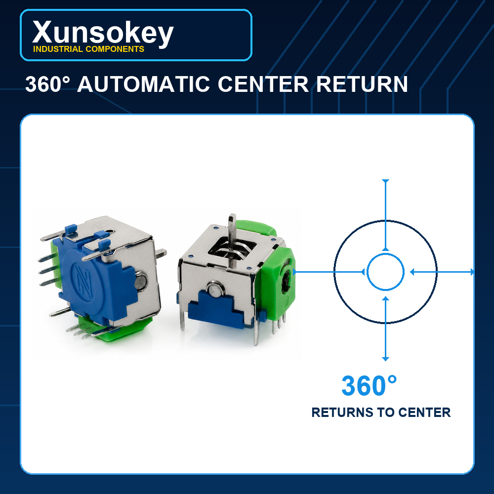 대형 3D 조이스틱 전위차계, 360 °   셀프 센터 - Potentiometer 10K 리뷰 및 가격
