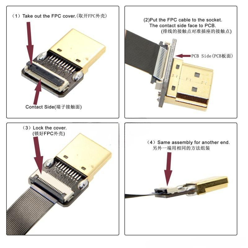 리본 FPV HDMI 호환 커넥터 플렉시블 플랫 케이블 - Ribbon Microphone 리뷰 및 가격