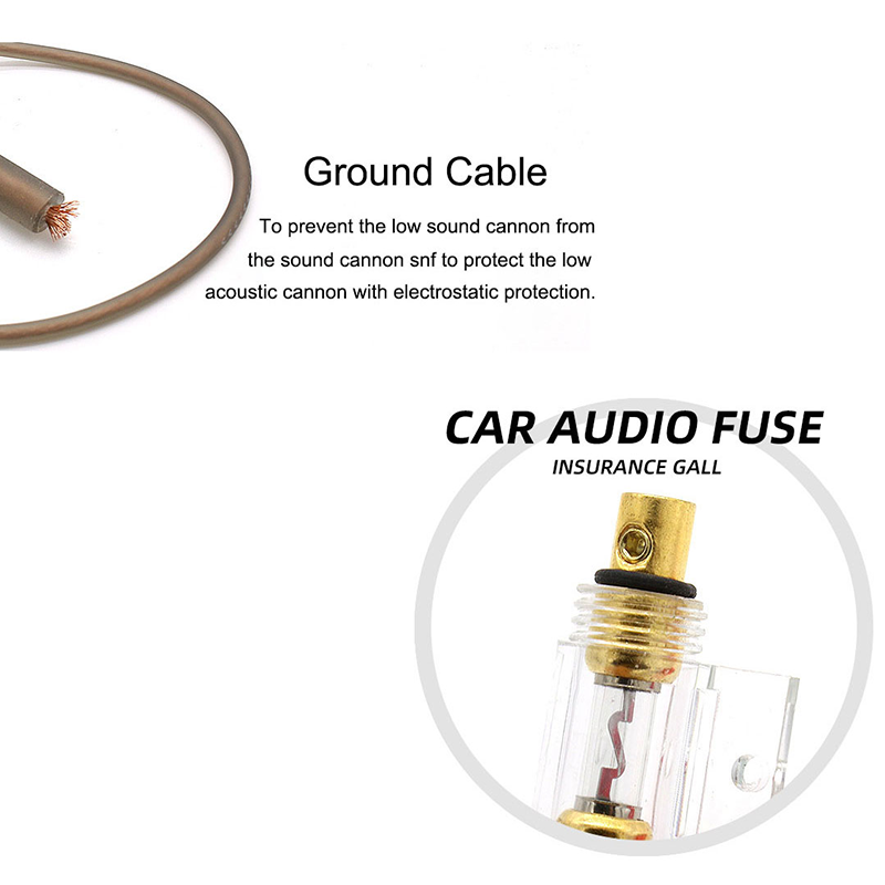 1200W 자동차 오디오 배선 키트 10GA 서브우퍼  - Audio Jumper Wire 리뷰 및 가격